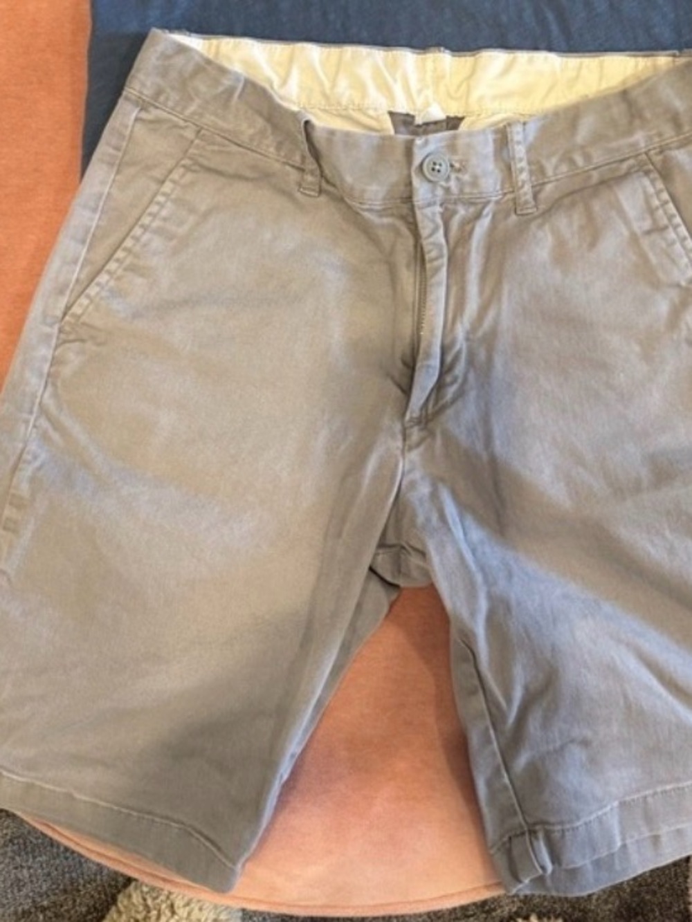 Crewcuts Boys Light Gray Shorts with Anchor Detail
